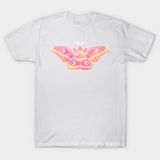 Watercolour Moth white T-Shirt